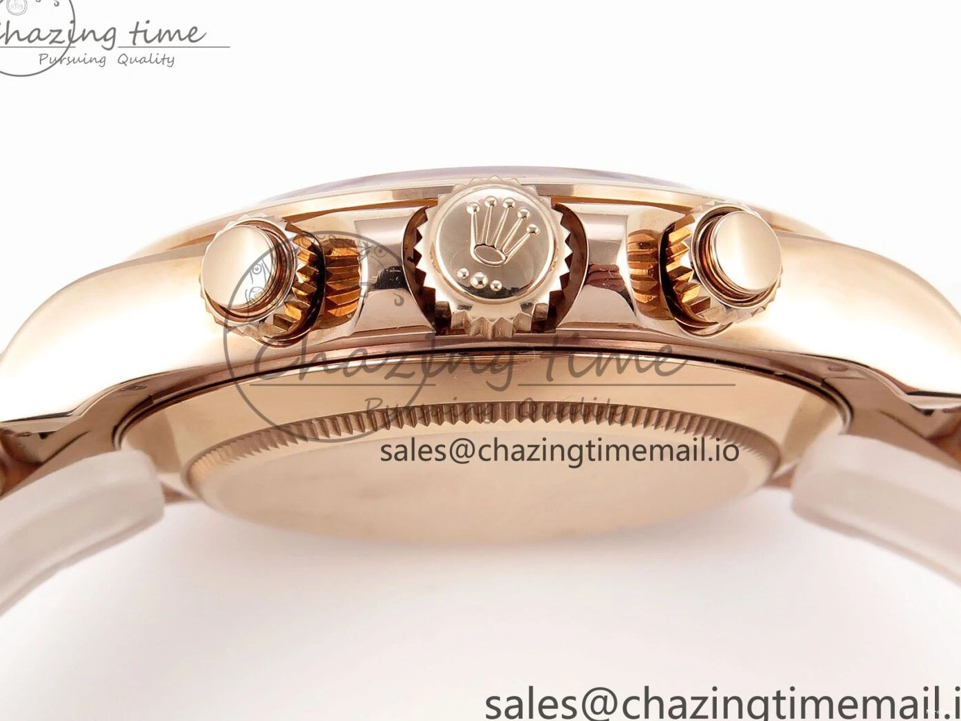 MiroTime 0302 Daytona 116505 KING 1:1 Best Edition Chocolate Dial on RG Bracelet SH OdorResistant 1932